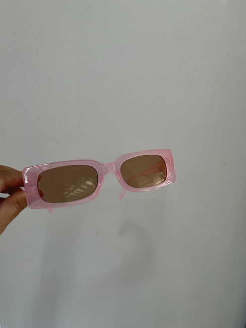 Candy Color Block Retro Glasses